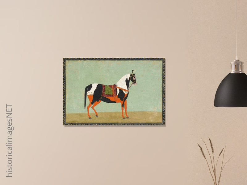 A horse painting. Unknown author of the XIX Century.
