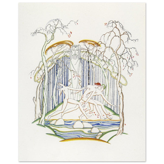 Daphnis and Chloe illustration by John Austen.