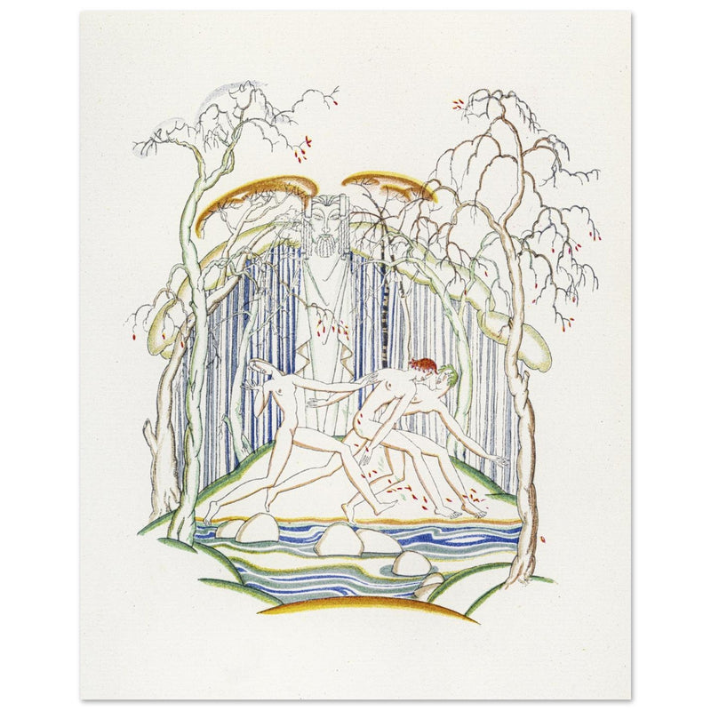 Daphnis and Chloe illustration by John Austen.