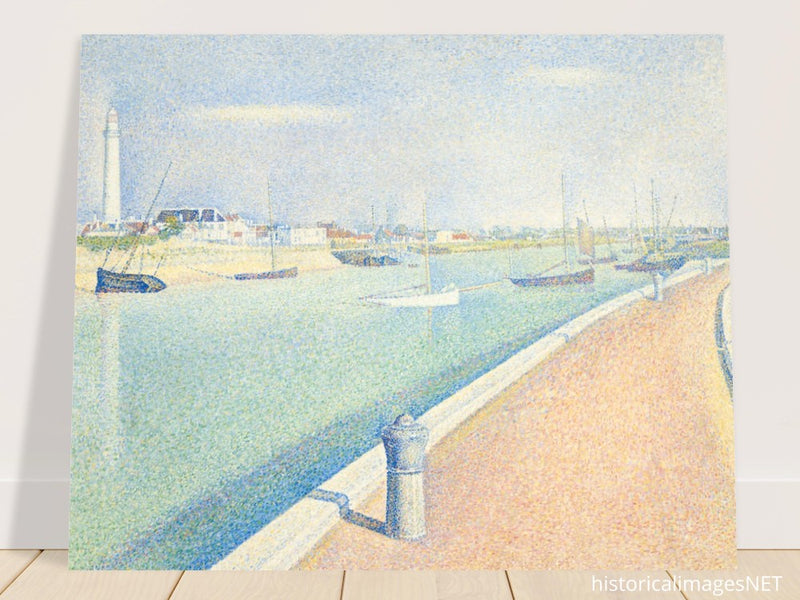 Georges Seurat The Channel of Gravelines, Petit Fort Philippe.