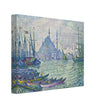 Paul Signac painting the Golden Horn the minarets