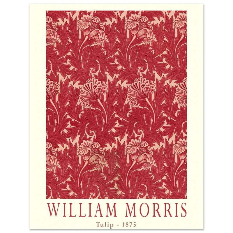 William Morris Tulip 1875 .