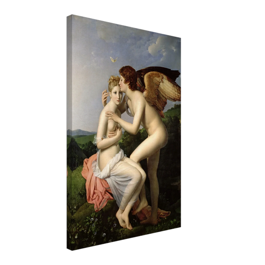 Psyche and Cupid, also known as Psyche receiving Cupid's first kiss by Francois Gerard 1798.