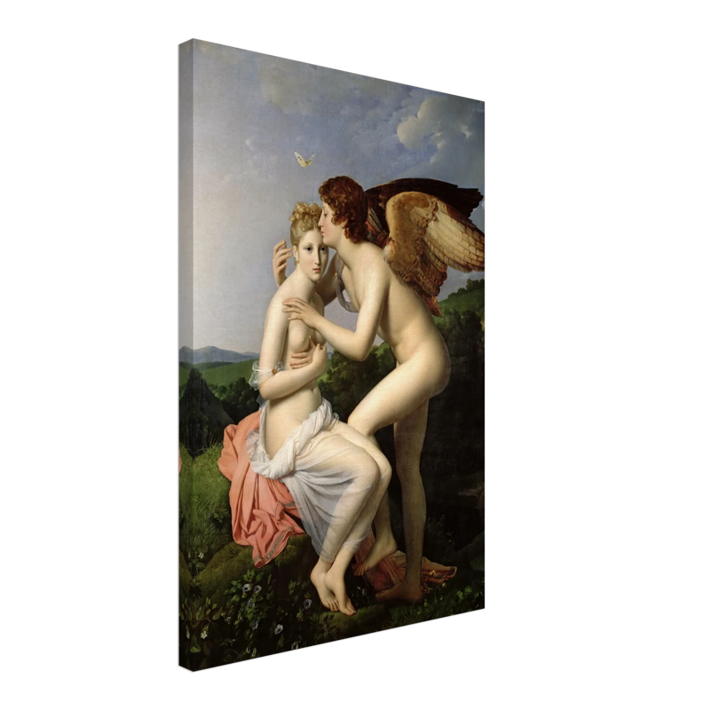 Psyche and Cupid, also known as Psyche receiving Cupid's first kiss by Francois Gerard 1798.