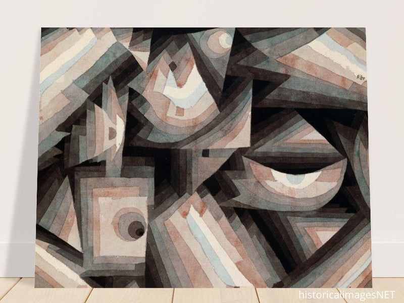 Paul Klee Crystal Gradation.  wallart