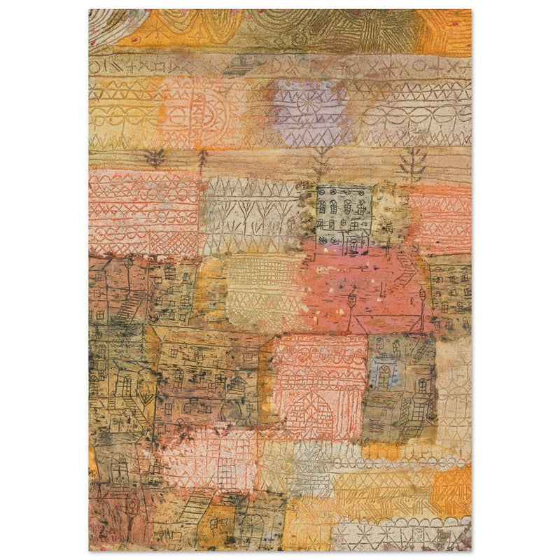 Paul Klee  Florentinisches Villen Viertel ( Florentine villa district ).