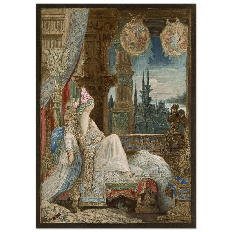 The Mogul's Dream painting by Gustave Moreau