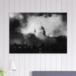 Second World War photograph. Saint Paul's Cathedral fire raid.