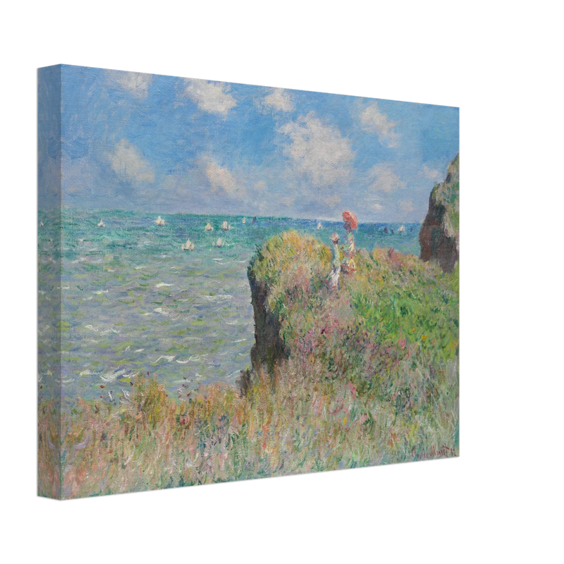 Cliff Walk at Pourville by Claude Monet