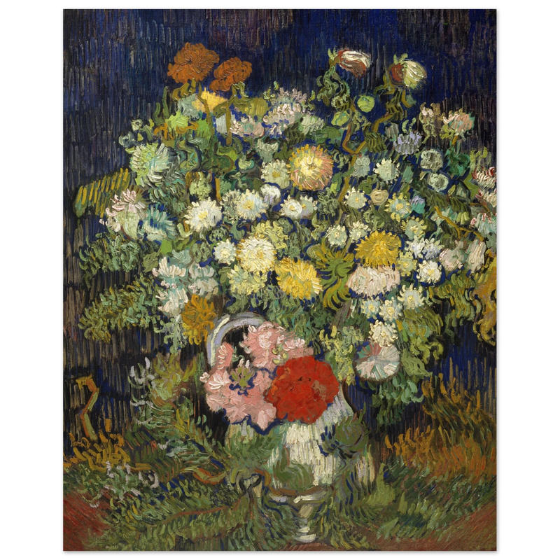 Vincent Van Gogh Bouquet of Flowers in a Vase