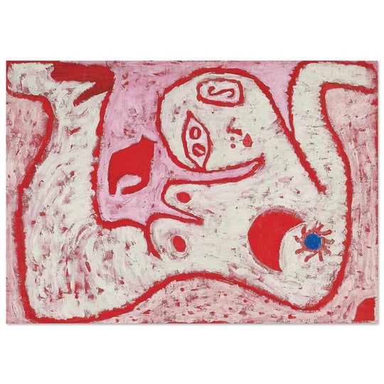 Paul Klee A Woman For Gods abstract painting.
