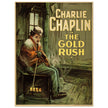 Charlie Chaplin The Gold Rush movie poster.