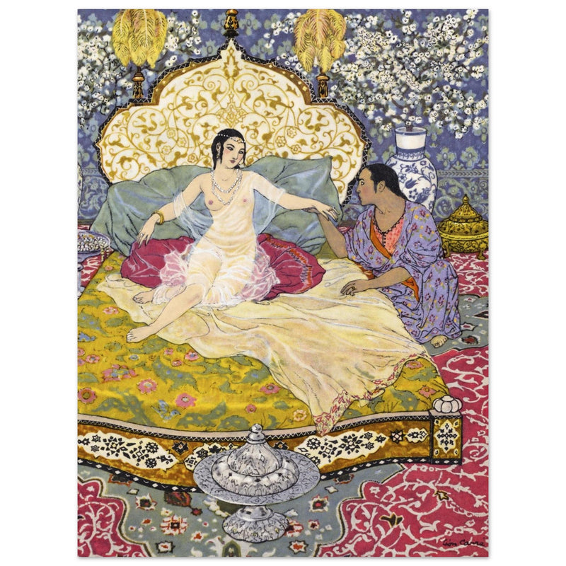 The Arabian Nights One Thousand and One Nights illustration by Léon Carré