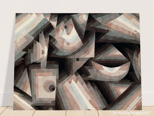Paul Klee Crystal Gradation.  wallart
