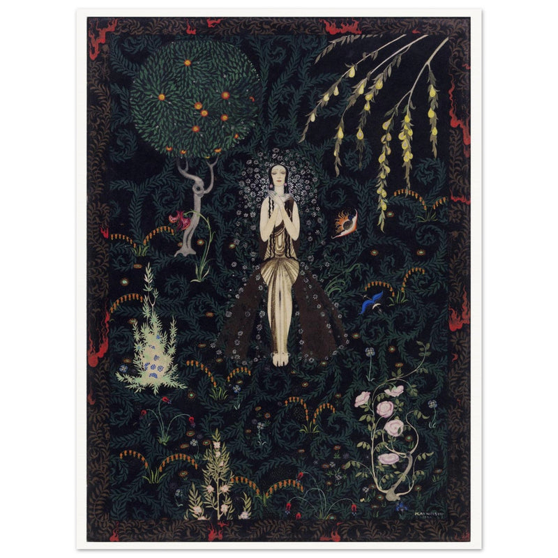 Kay Nielsen and his illustration Flowers and Flames 1921 .