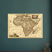 Africa ancient map print by Nicolaes Visscher