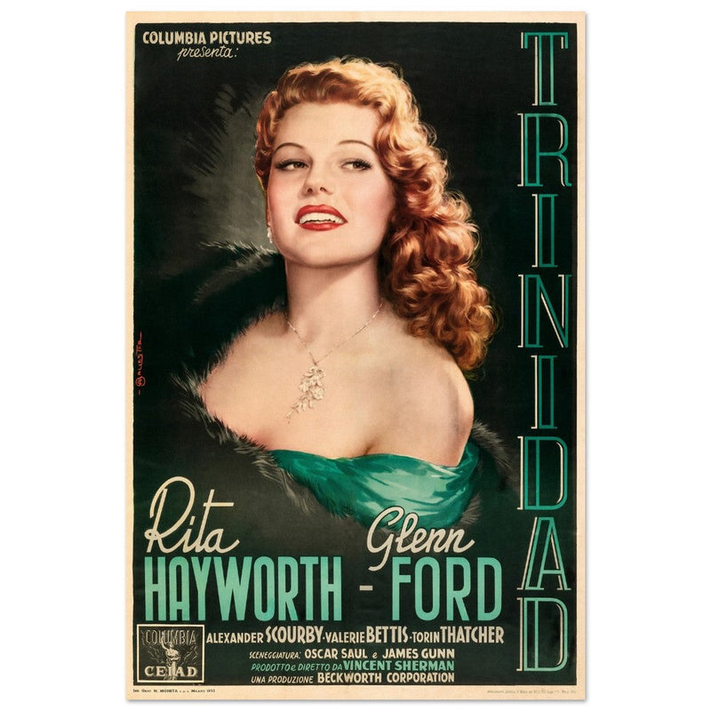 Affair in Trinidad movie poster.