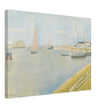 Georges Seurat The canal of Gravelines, in the direction of the sea.