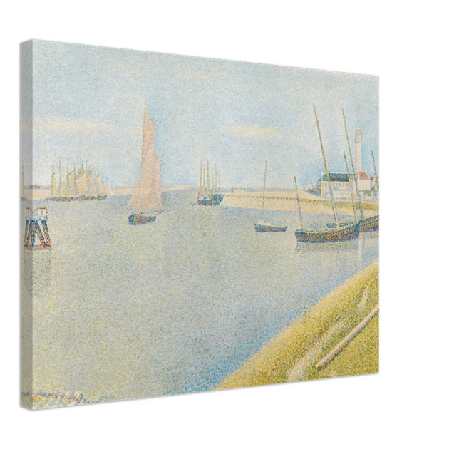 Georges Seurat The canal of Gravelines, in the direction of the sea.