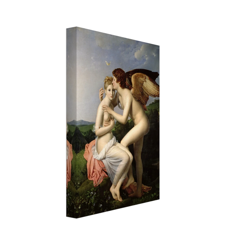 Psyche and Cupid, also known as Psyche receiving Cupid's first kiss by Francois Gerard 1798.
