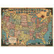 America the Wonderland: A Pictorial Map of the United States by Ernest Dudley Chase.