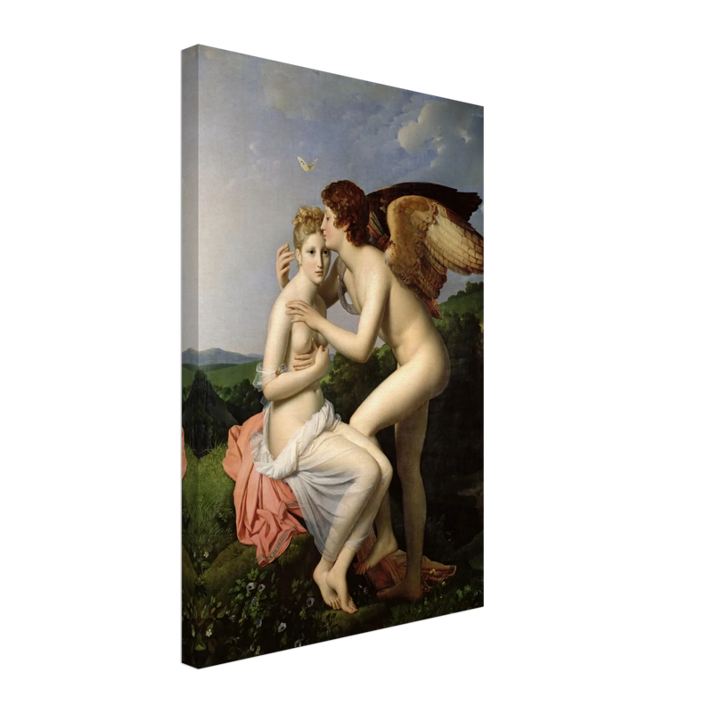Psyche and Cupid, also known as Psyche receiving Cupid's first kiss by Francois Gerard 1798.
