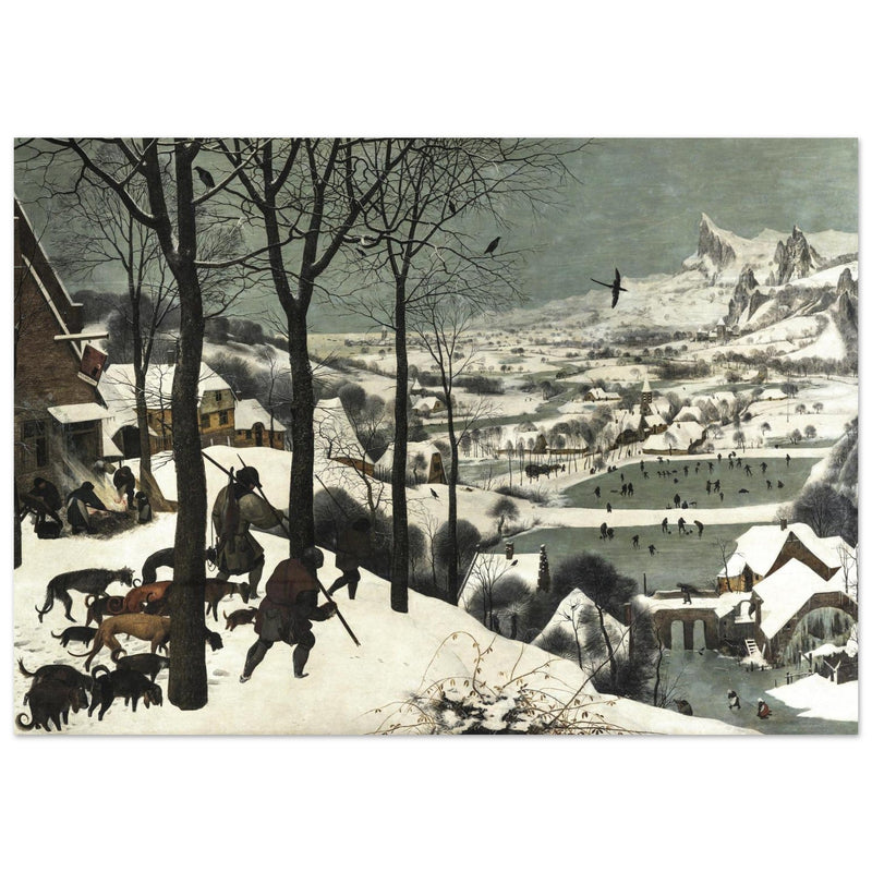 Hunters in the Snow painting by Pieter Bruegel.