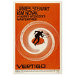 Vertigo by Alfred Hitchcock movie poster.