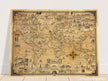 Pictorial old map of the world by Ernest Dudley