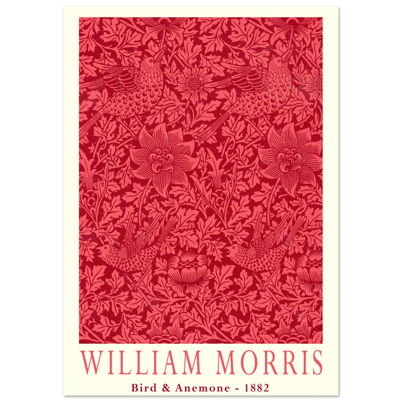 William Morris Bird and Anemone.