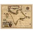 A Chart of Magellan by the Route of Tierra del Fuego by Willem Janszoon Blaeu