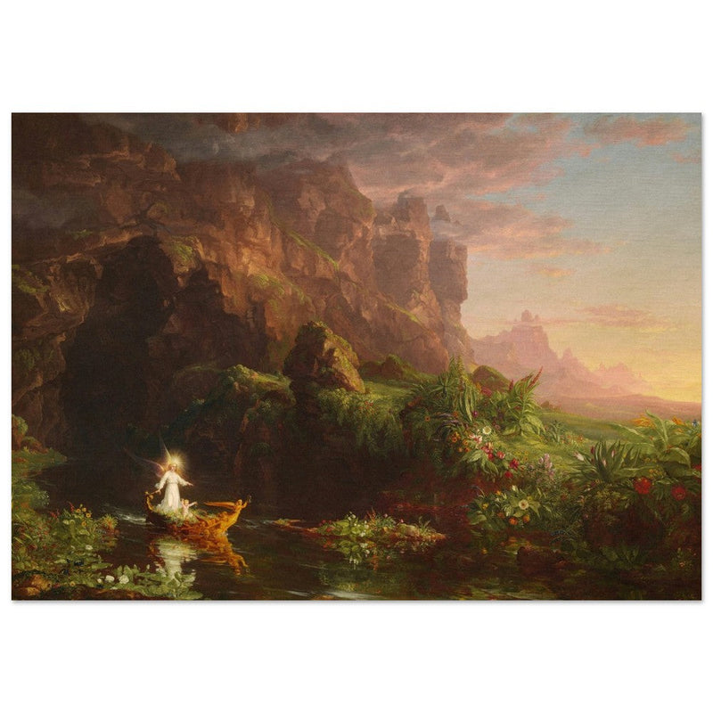 The Voyage of Life Childhood by Thomas Cole 1842.
