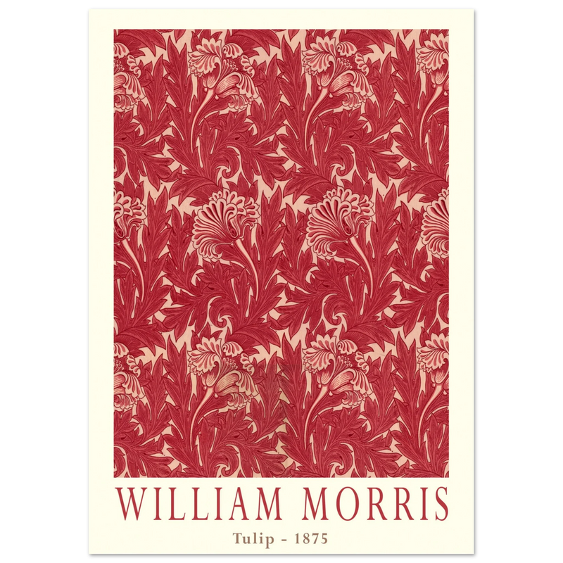 William Morris Tulip 1875 .