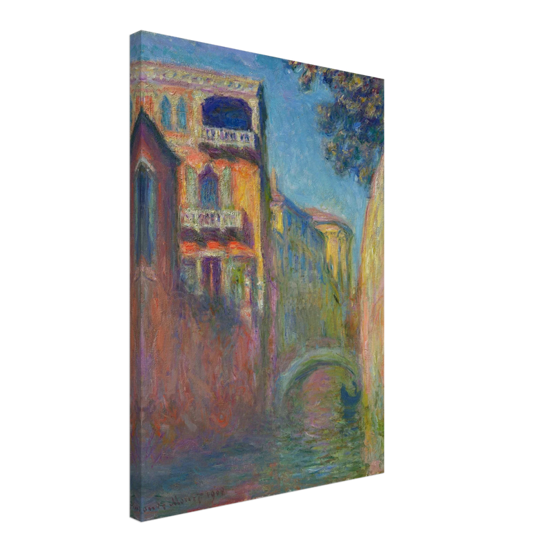The Rio della Salute by Claude Monet