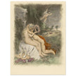 Paul Emile Becat erotic illustration Les Baiseres XX ( The Kisses ) The crown of flowers