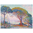 Paul Signac paintin La Baie Saint Tropez  The Bay Saint Tropez