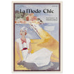 La Mode Chic old vintage fashion magazine cover from the 30s.