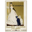 Sabrina with Audrey Hepburn movie poster.