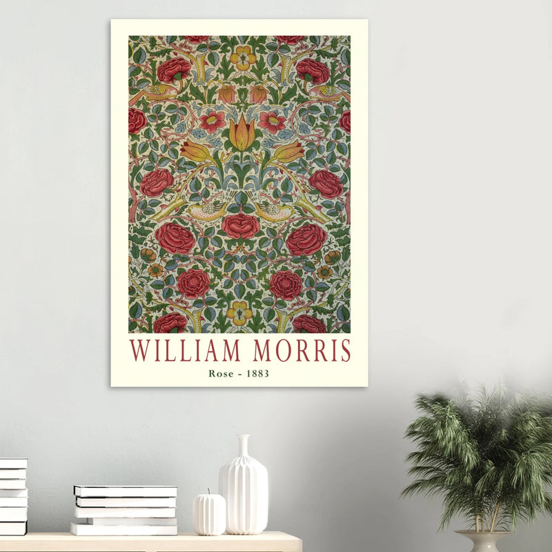 William Morris Rose 1883.