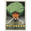 Cigarettes Matossian vintage advertising poster by Jean d' Ylen.