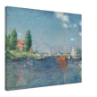 Red Boats Argenteuil by Claude Monet