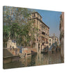 A canal in Venice by Martin Ricoca 1875. Italy .