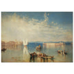 The Campo Santo Venice Italy antique painting by Joseph Mallord William Turner.