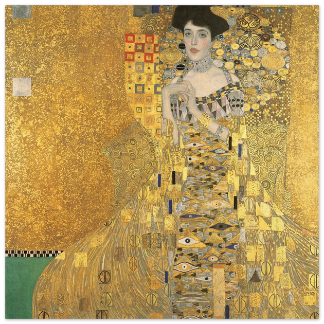Gustav Klimt Adele Bloch-Bauer I painting.