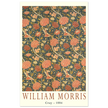 William Morris Cray 1884. Vintage printed cotton  art print.