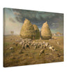 Haystacks Autumn by Jean François Millet.