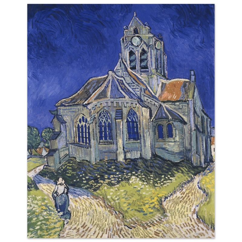 The Church in Auvers-sur-Oise View from the Chevet Vincent Van Gogh