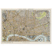 London city vintage map 1904.