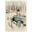 Les Belles Etrennes by Fabien Fabiano.  illustration of an illustration published in Fantasio Magazine in the 30s.