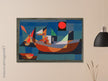 Paul Klee Ruehende Schiffe ( Resting ships )